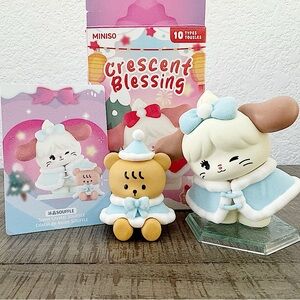 Miniso Crescent Blessing Souffle Figurine Set